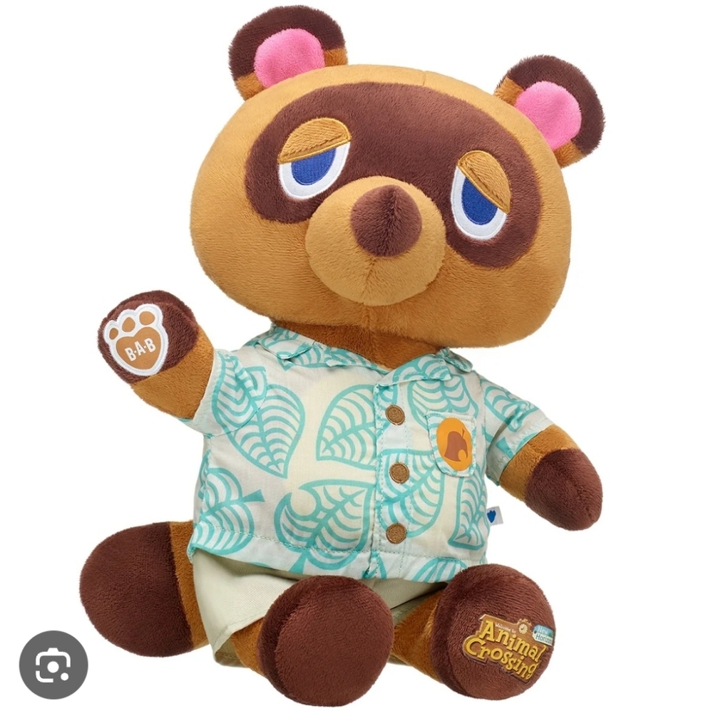 Build-A-Bear Animal Crossing Tom Nook Plush - Summer